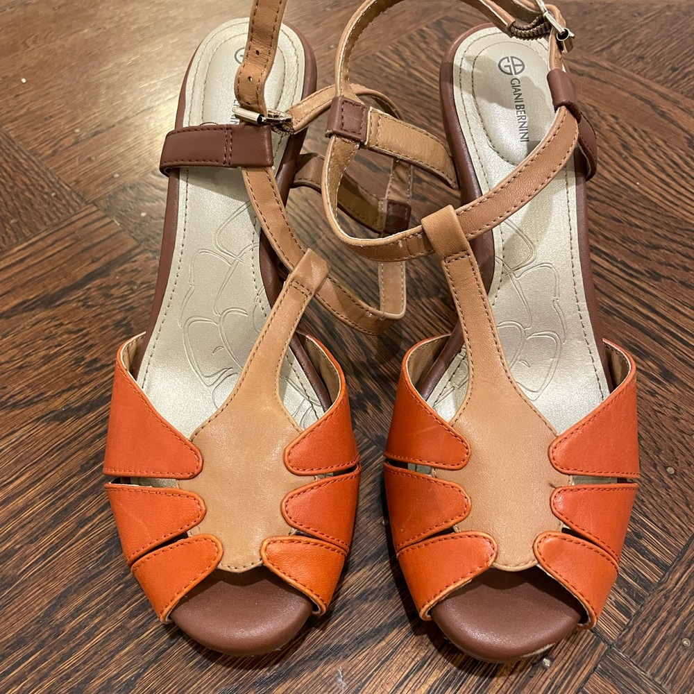 Peep toe vintage inspired heels